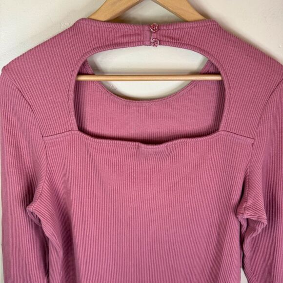 Who What Wear Womens XL Ribbed Maxi Desert Sands Dress Size XL Classic Staple - Picture 6 of 7